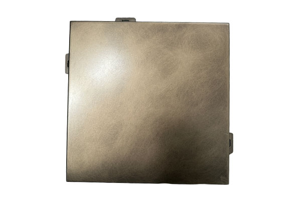 Is imitation copper brushed aluminum veneer suitable for outdoor buildings?